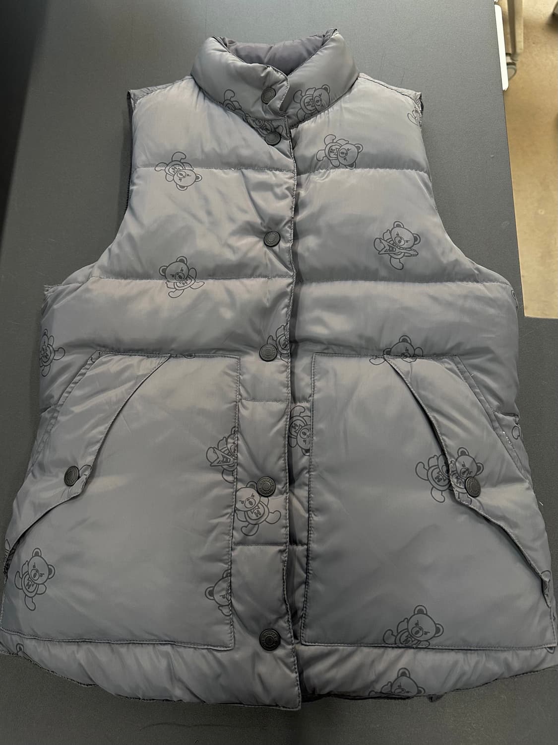 히스테릭글래머 리버시블 퍽베어 패딩 베스트 상품이미지5