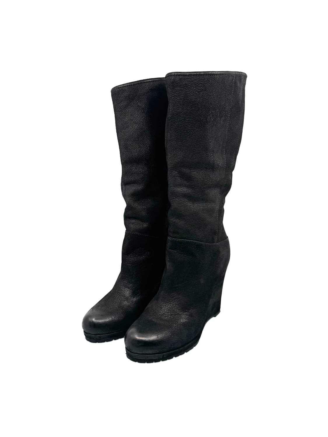 Prada  Leather Wedge 2way Boots/ 36 상품이미지2