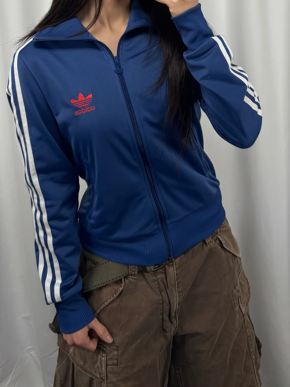 아디다스 파이어버드 빅로고 트랙탑 져지 상품이미지2