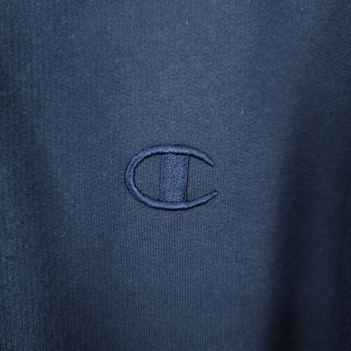 [챔피온] 로고 자수 후드티 네이비 M19409 상품이미지7