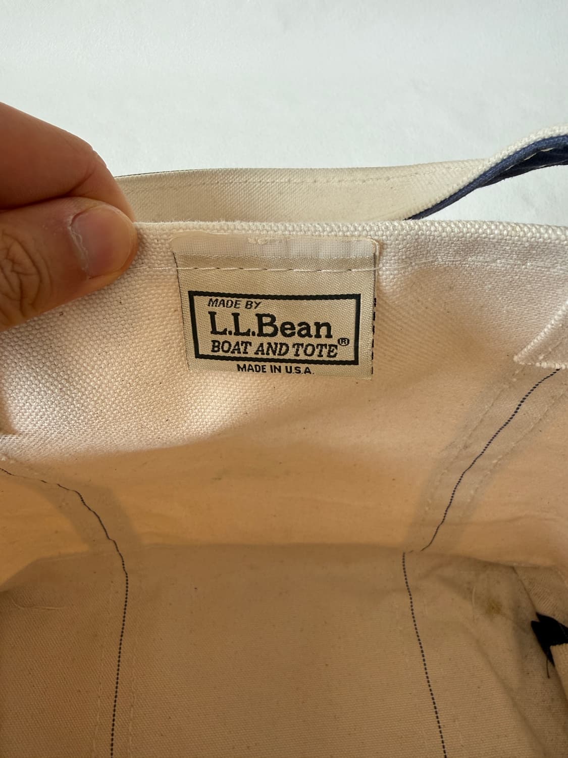 엘엘빈(L.L.Bean) 캔버스 토트백(U.S.A, 데트스탁급) 상품이미지6