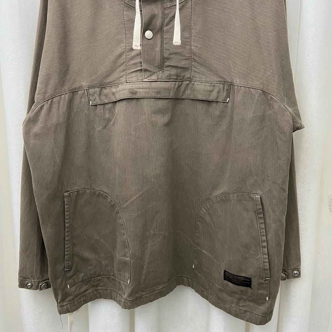 유니폼브릿지 브라운 코튼 아노락 상품이미지3