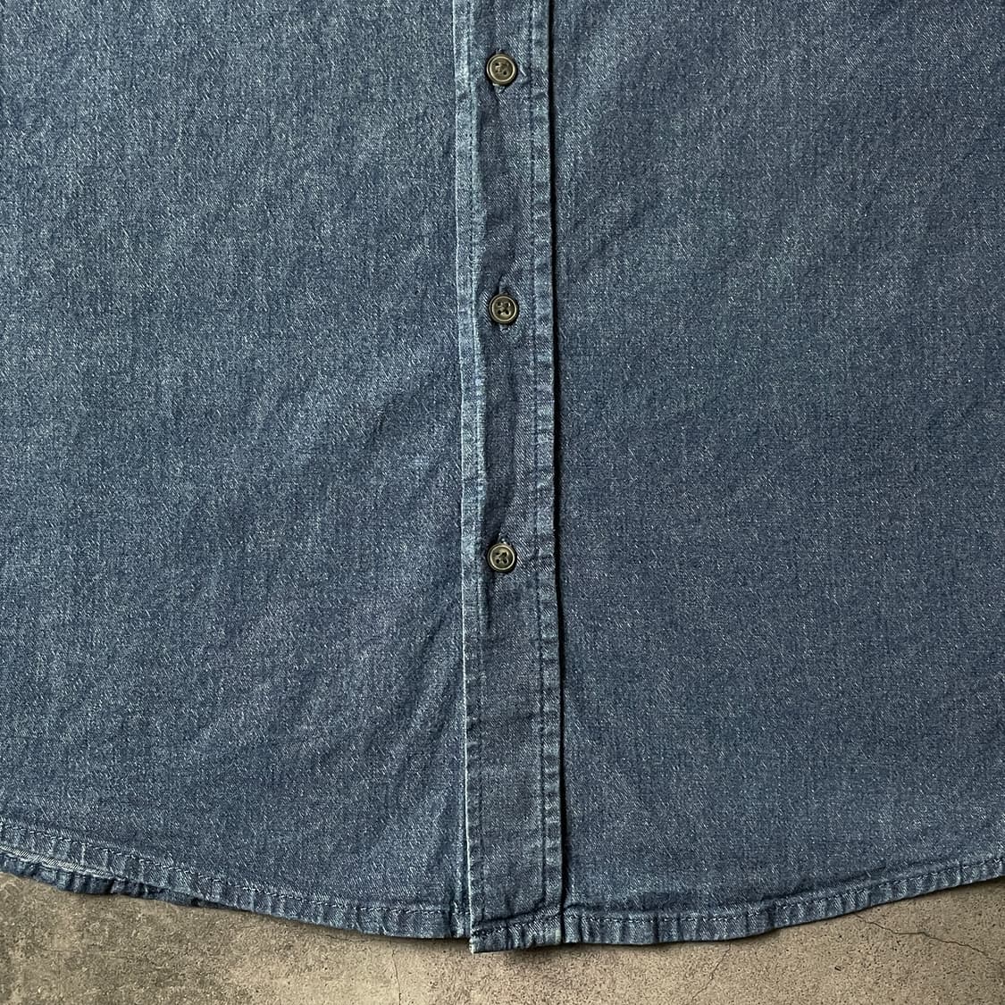 WRANGLER 랭글러 빈티지 코튼 데님 워크 셔츠 A00626 상품이미지4