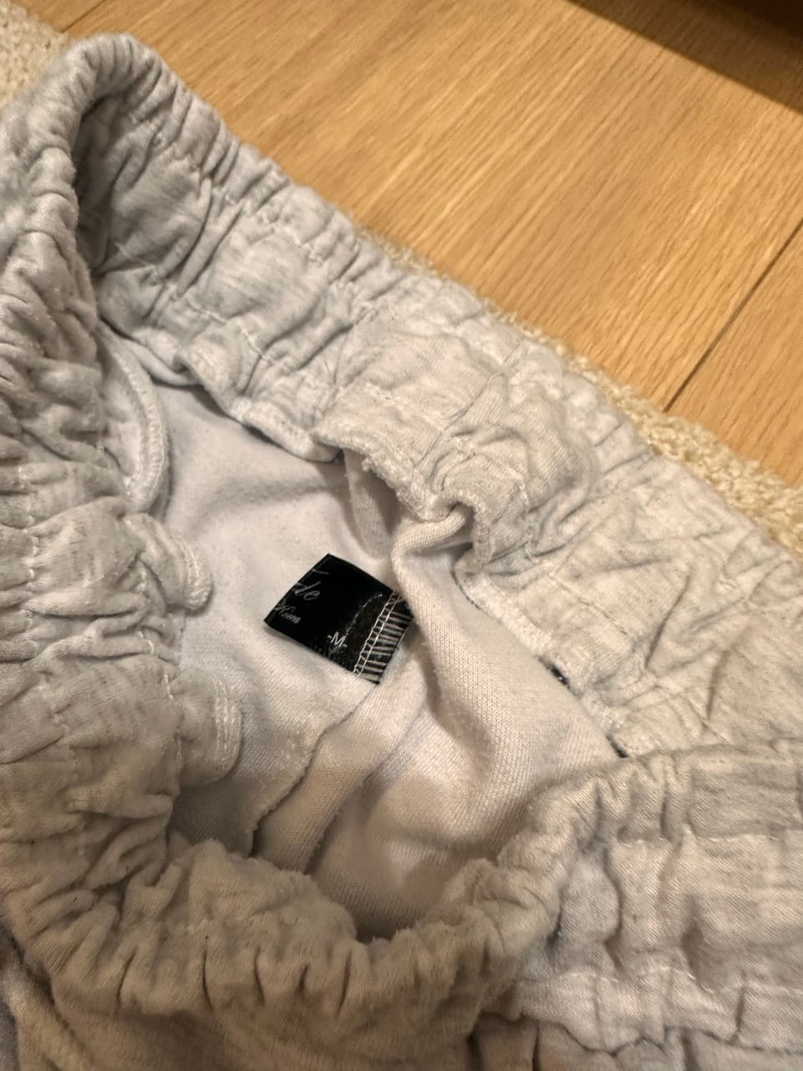 회색 스웨트 팬츠 M 상품이미지2