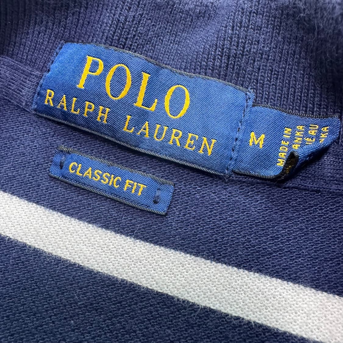 신형 폴로 랄프로렌 단가라 반팔 카라티 상품이미지3