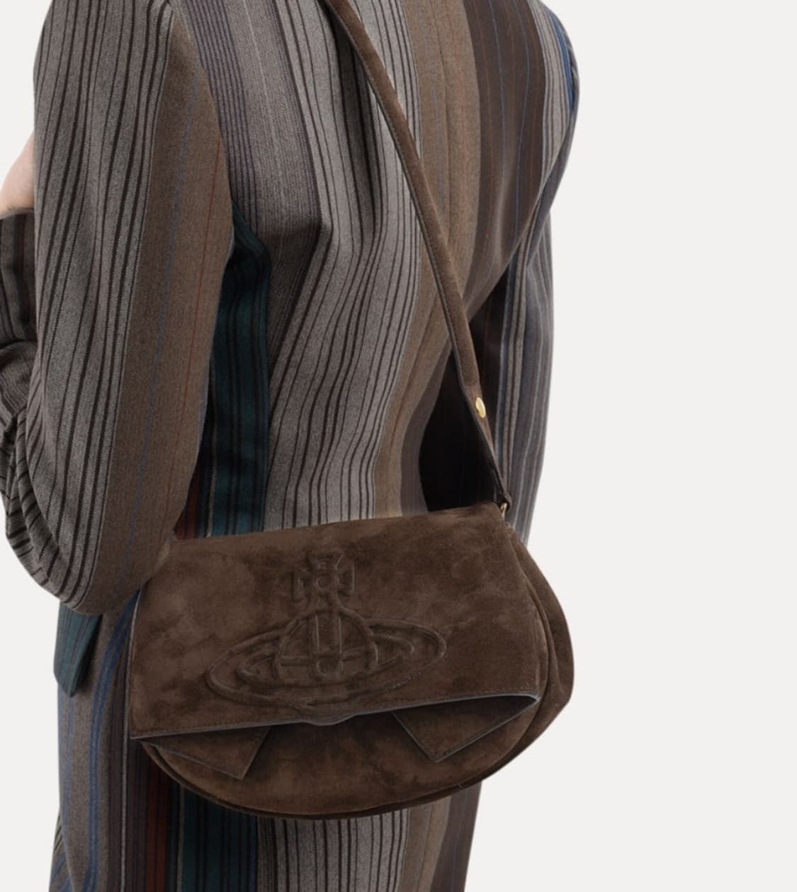 비비안웨스트우드 스웨이드 숄더백 새상품 상품이미지1