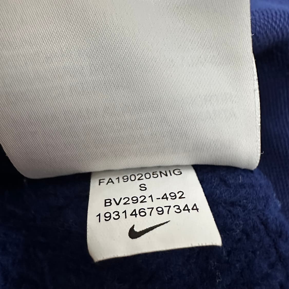 NIKE 나이키 여성 기모 맨투맨 S 상품이미지8