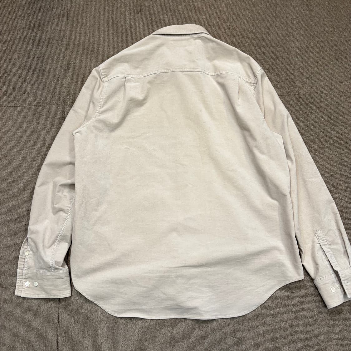 cos 코스 스웨이드 레귤러핏 셔츠 xl 상품이미지6