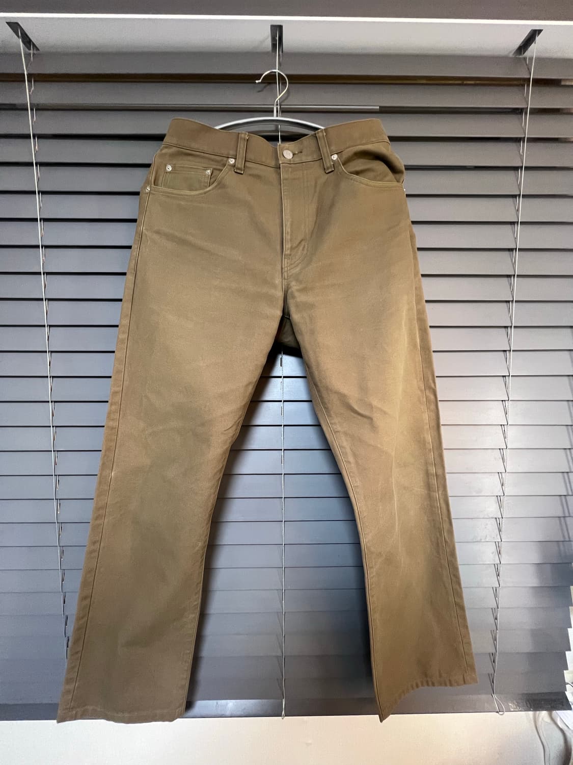 꼼데가르송 옴므 카키 데님  상품이미지1