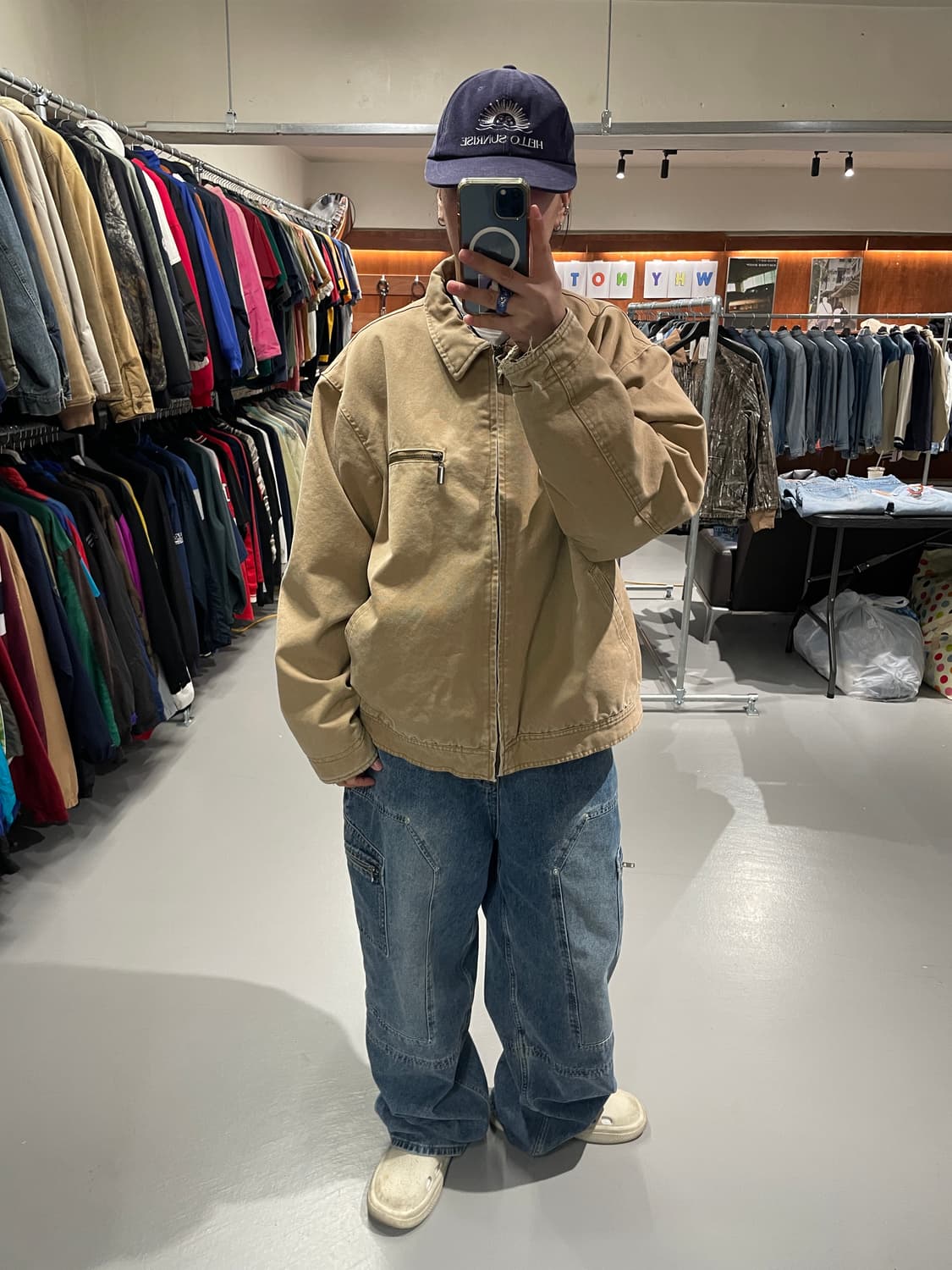 90's 빈티지 디트로이드 자켓   상품이미지4