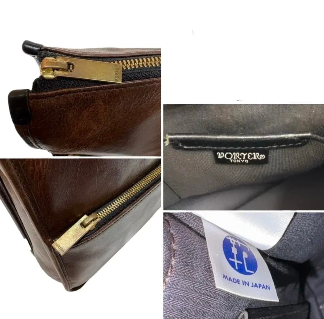 요시다 포터 클럭 소가죽 비즈니스백 상품이미지8