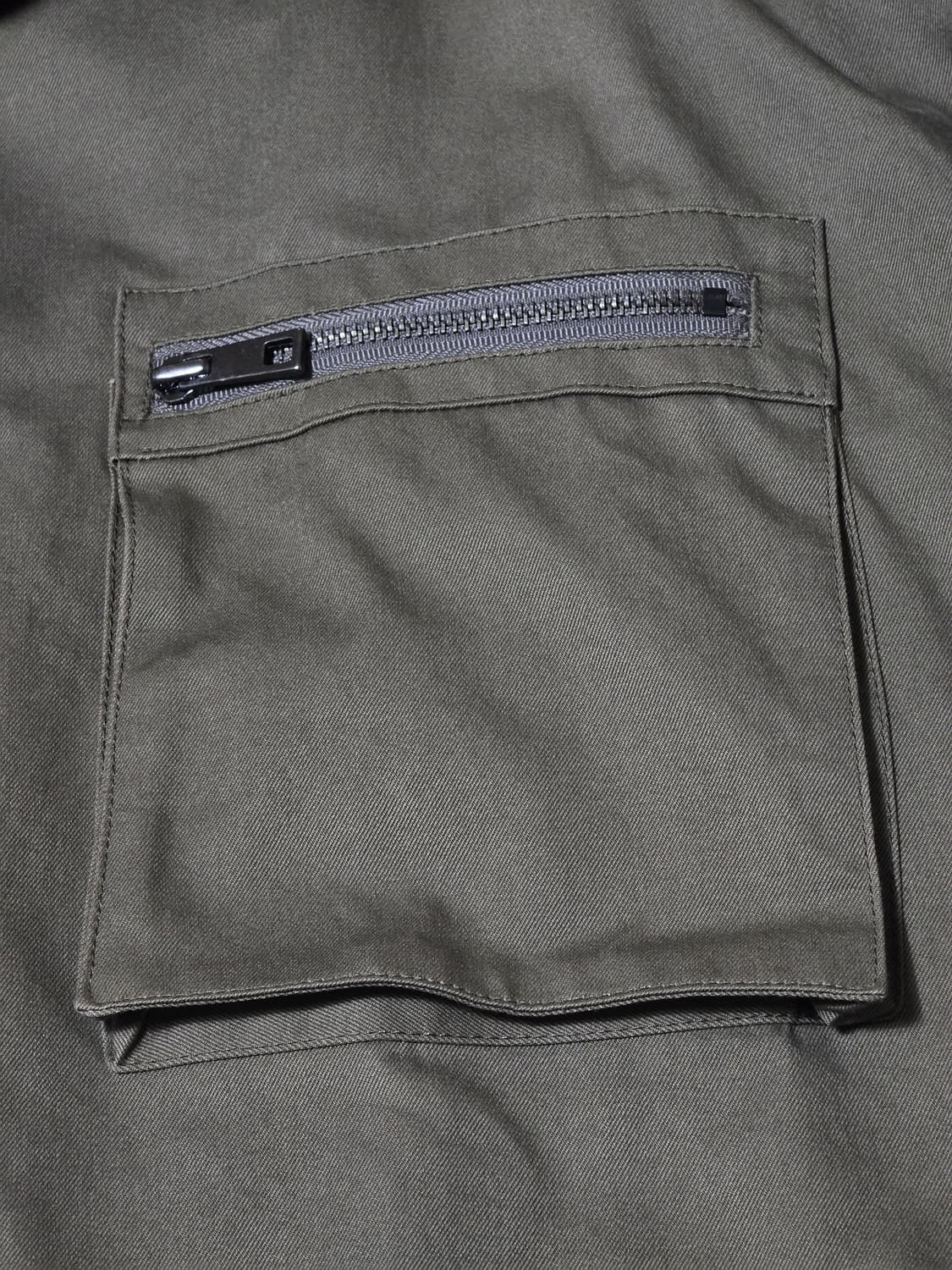 TRIPLEROOT 카키 후드 코트 P 새상품 상품이미지4