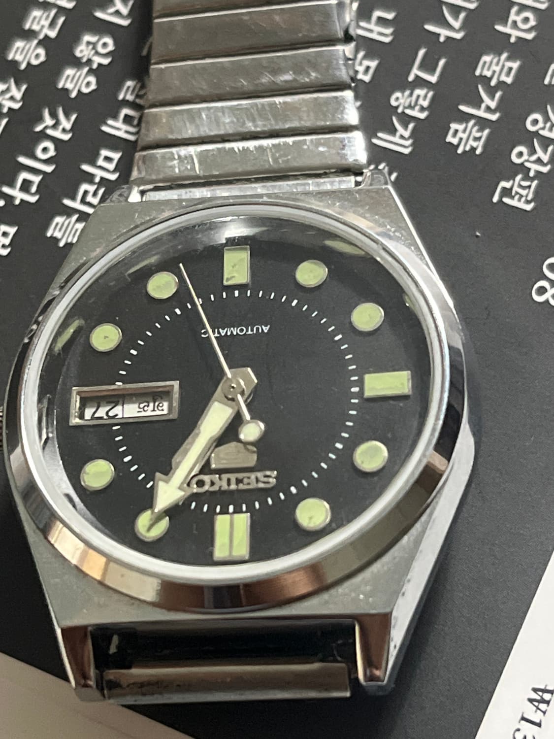 세이코 5 스포츠 6309-5820 모델 판매합니다. 상품이미지5