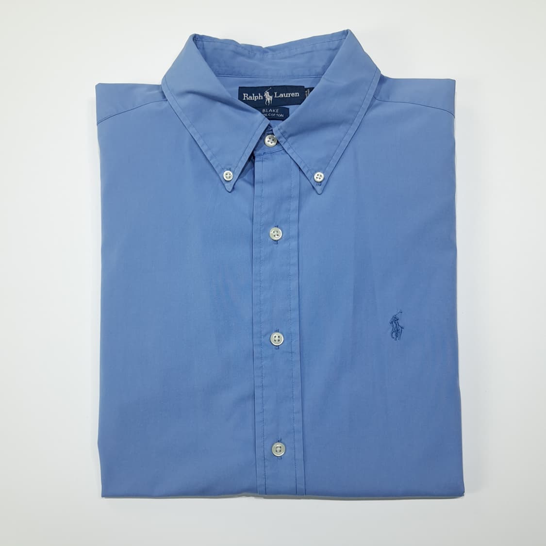 CL721 XL 폴로 90s 블레이크 코튼 라이트블루 셔츠 남방 상품이미지7