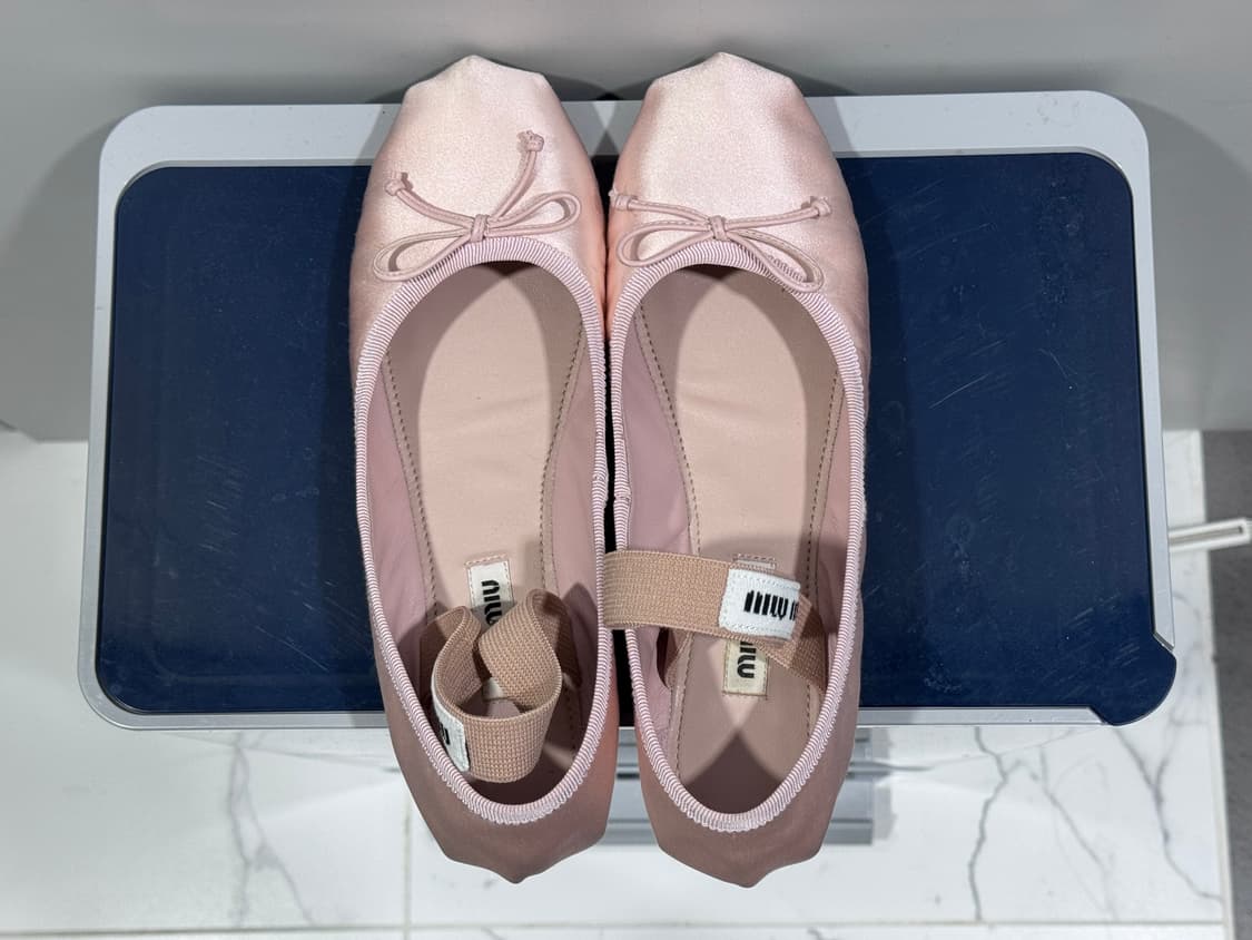 미우미우 발레리나 플랫 슈즈 35 상품이미지3