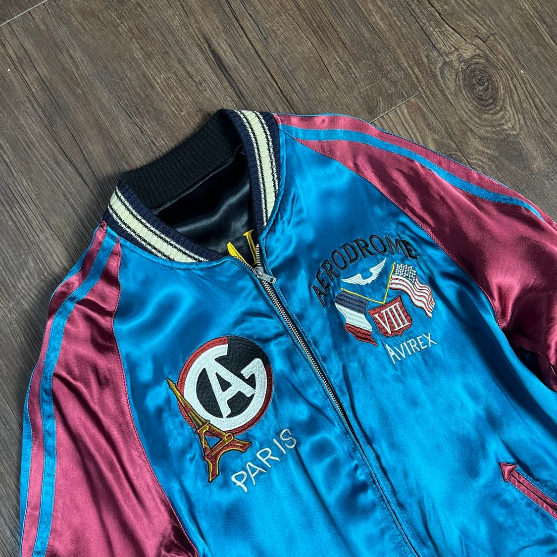 [AVIREX] 아비렉스 리버시블 오리엔탈 스카잔 상품이미지6