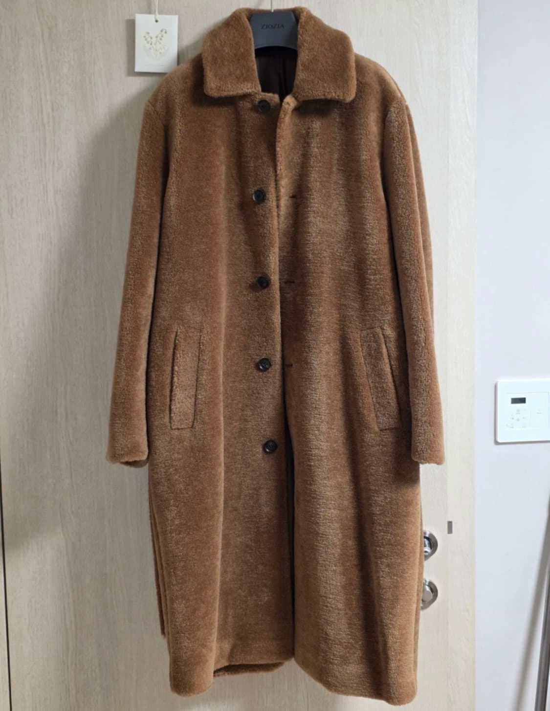 크리스크리스티 테디 베어 쉐어링 코트 XL 상품이미지1