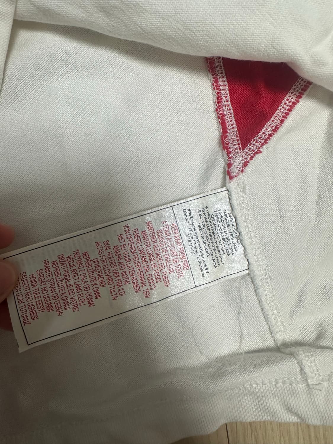 나이키 한정판 잉글랜드 럭비팀 올드스쿨 럭비티 100 상품이미지5