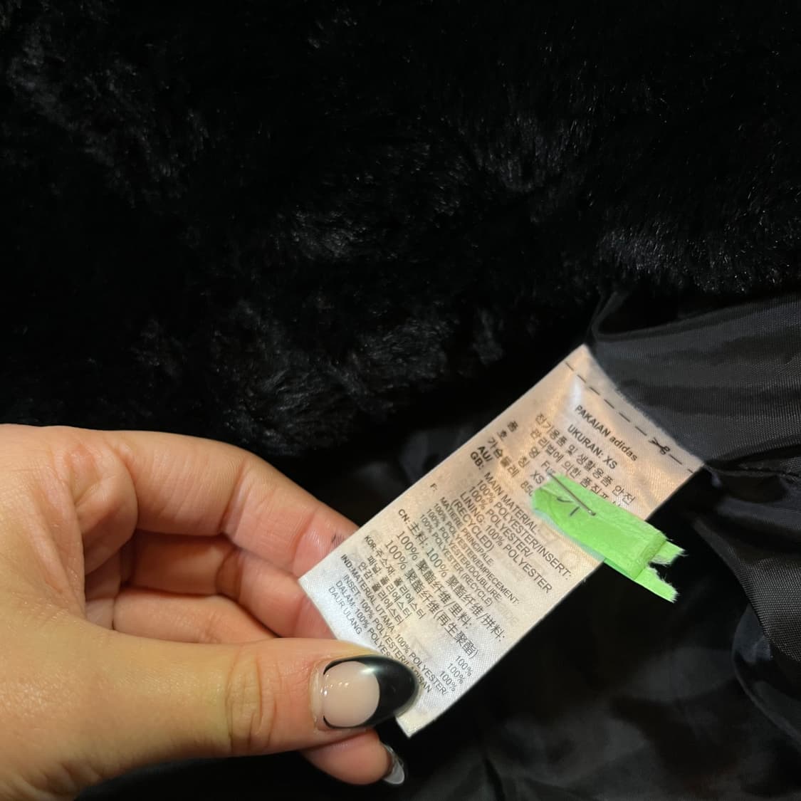 아디다스 트레포일 퍼 자켓 상품이미지5