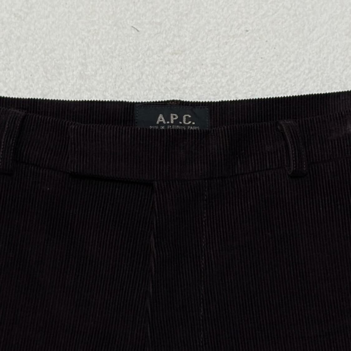 A.P.C. 브라운 코듀로이 팬츠 S 상품이미지3