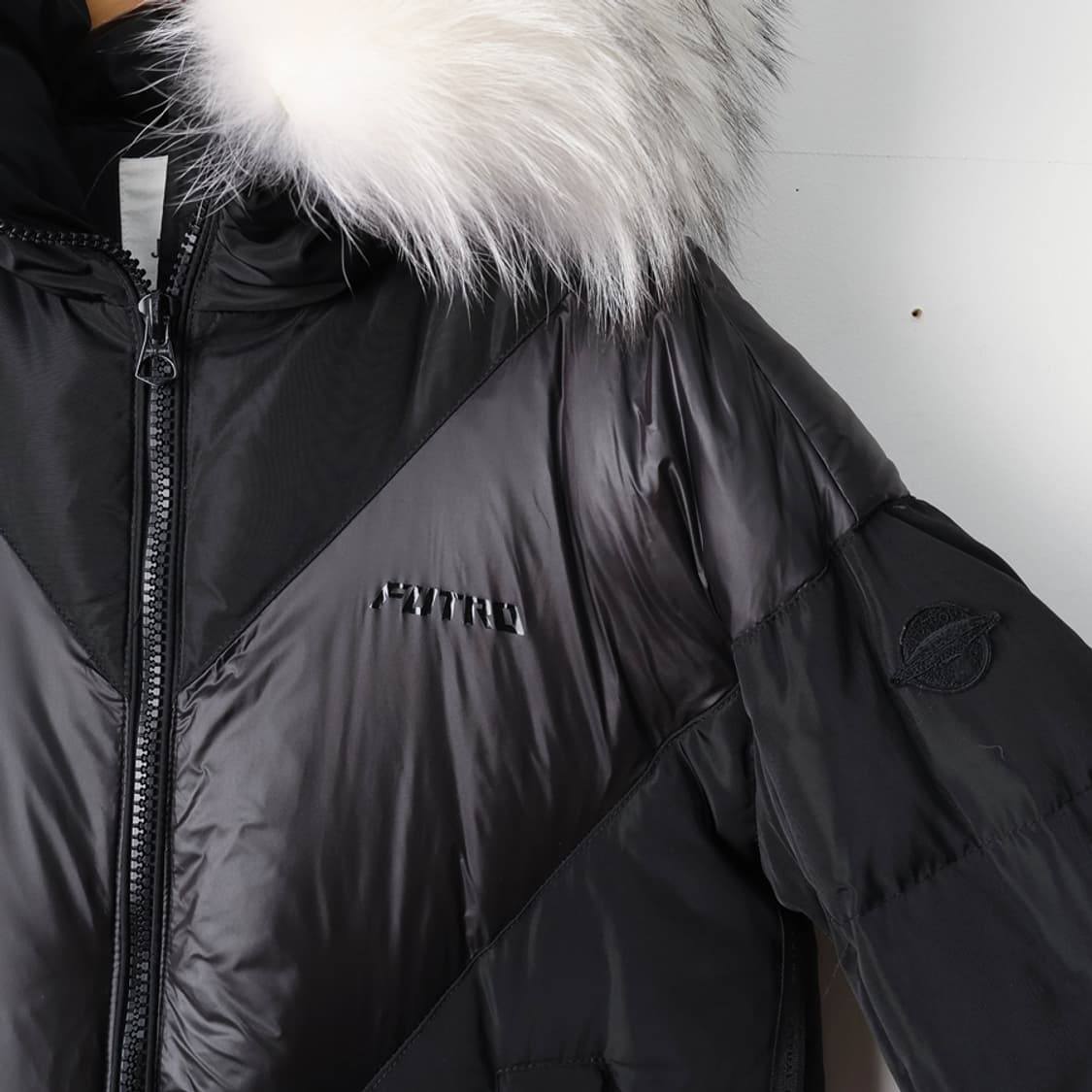 66/쥬시쥬디 다운 롱패딩 상품이미지4