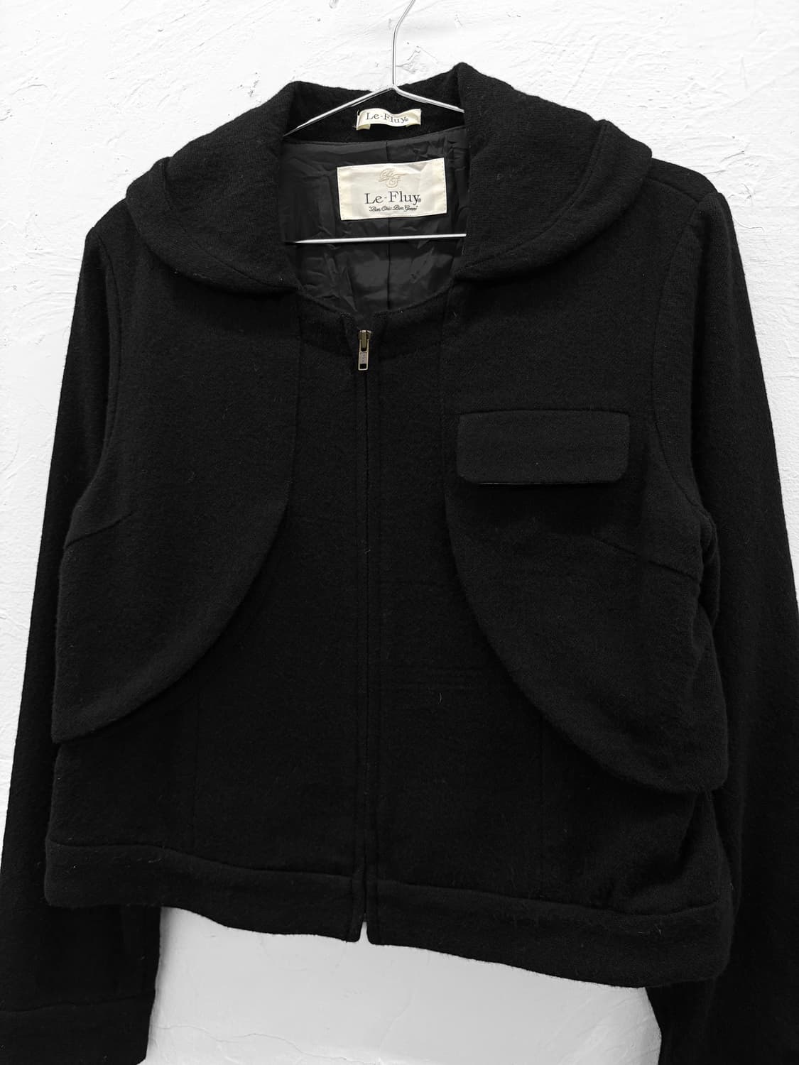 le-fluy 울 집업 자켓 상품이미지2