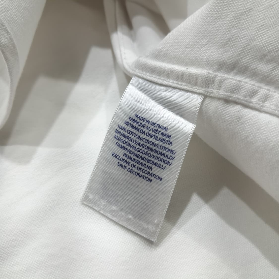 CK099 L 폴로 멀티포니 버튼다운 화이트 셔츠 남방 상품이미지5