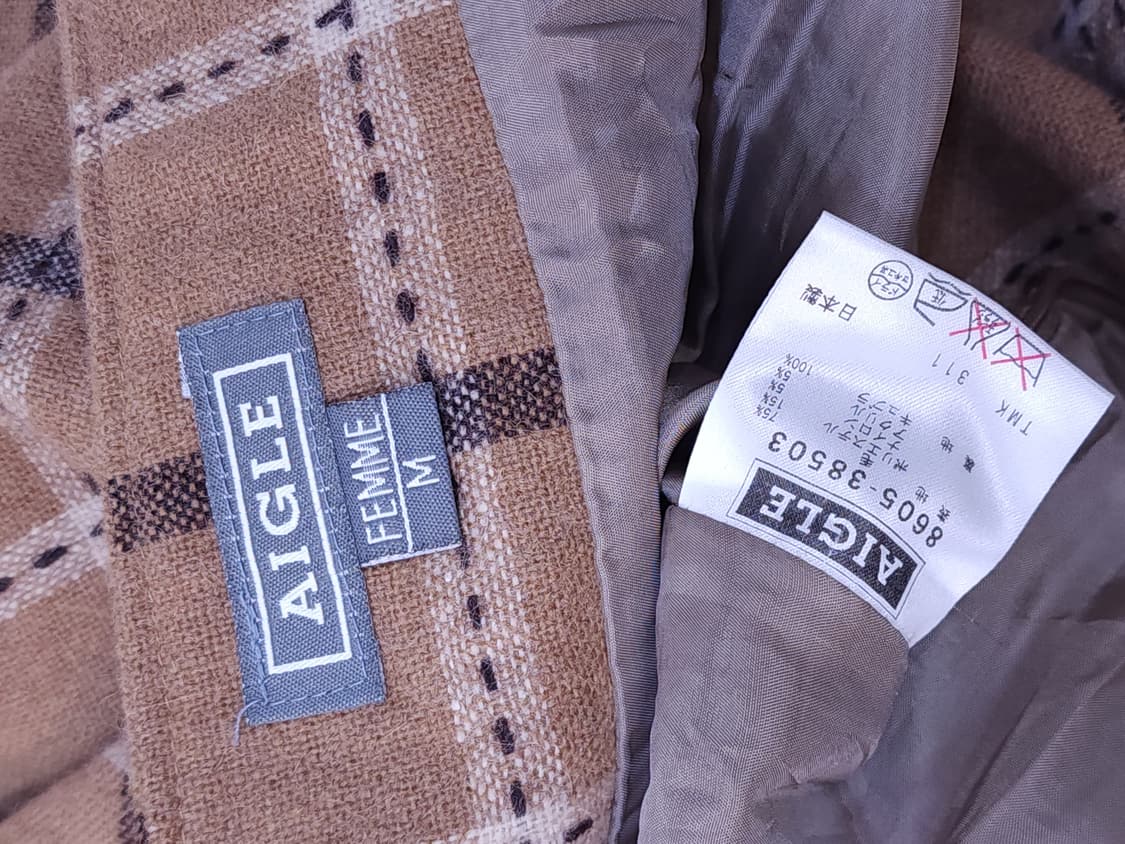 에이글 체크스커트 상품이미지6