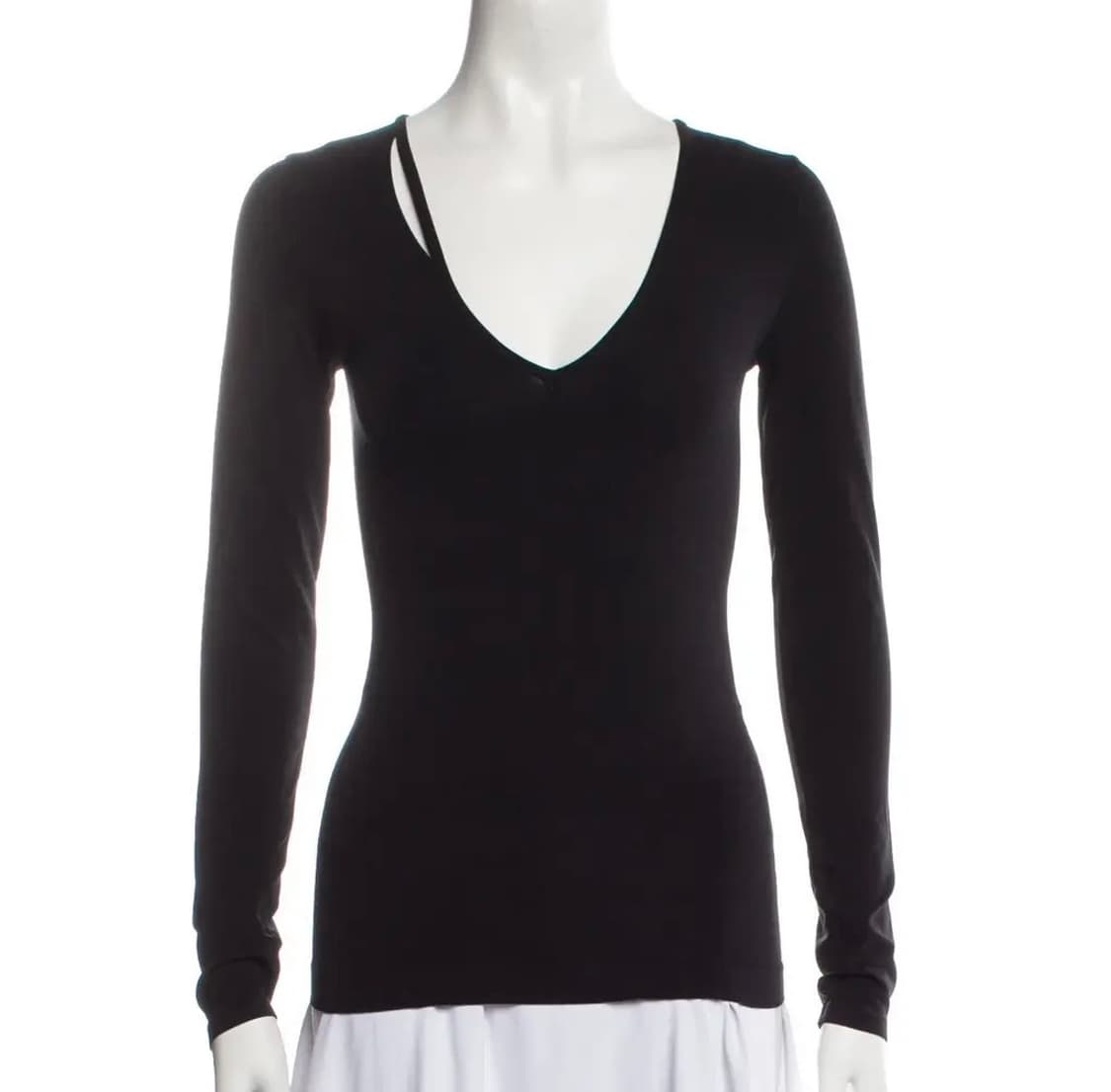 Helmet Lang V넥 슬릿 탑 상품이미지1