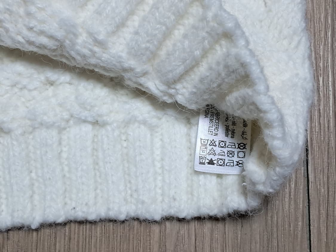 자라 자카드 니트 조끼 S 상품이미지8