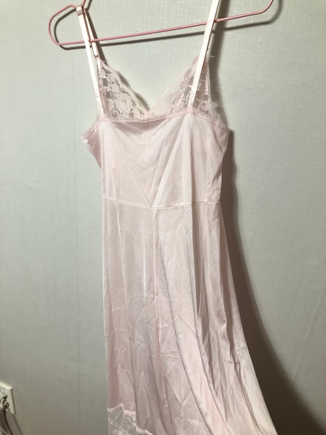Baby Pink Lace Slip 상품이미지3