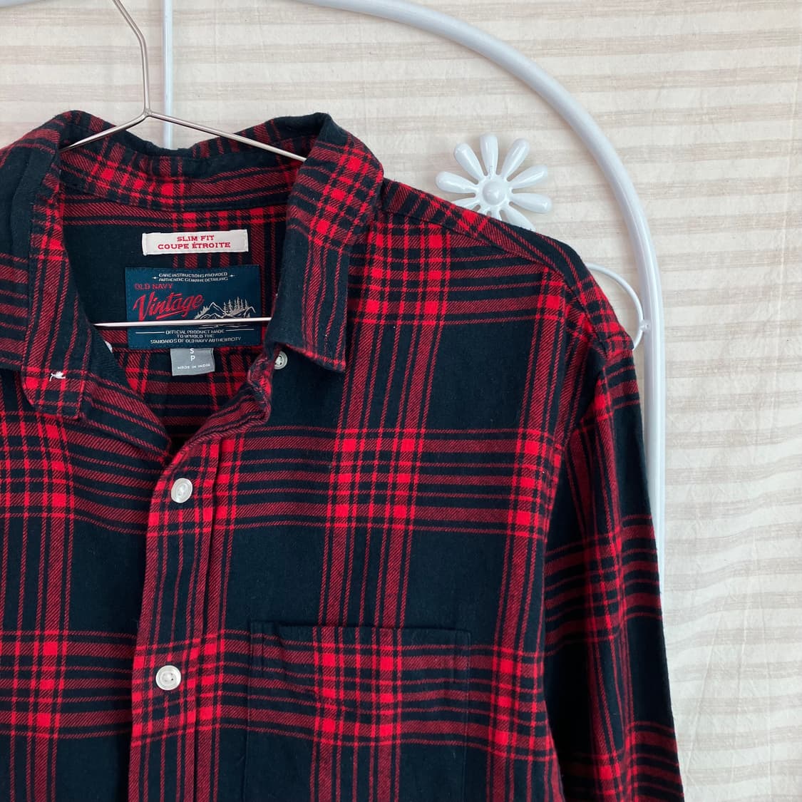 빈티지 레드 체크 셔츠 y2k 스트릿 갸루 펑키 일본빈티지659 상품이미지3