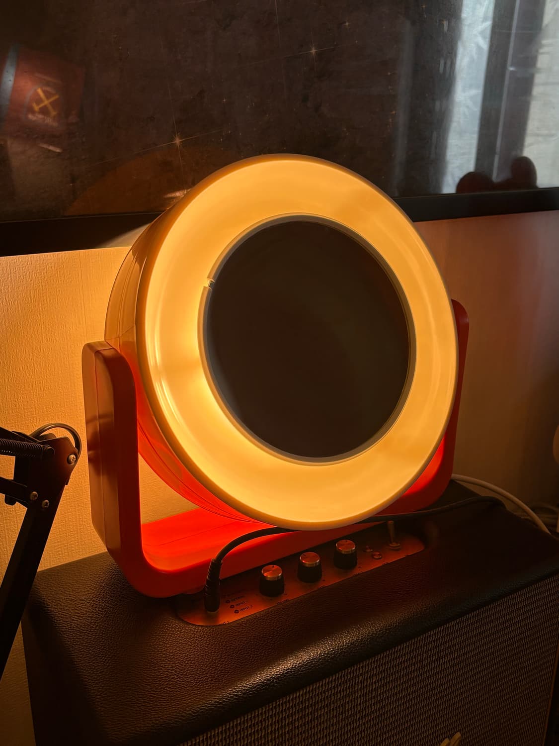 70s 빈티지 Allibert 알리버트 테이블 조명 거울 상품이미지9