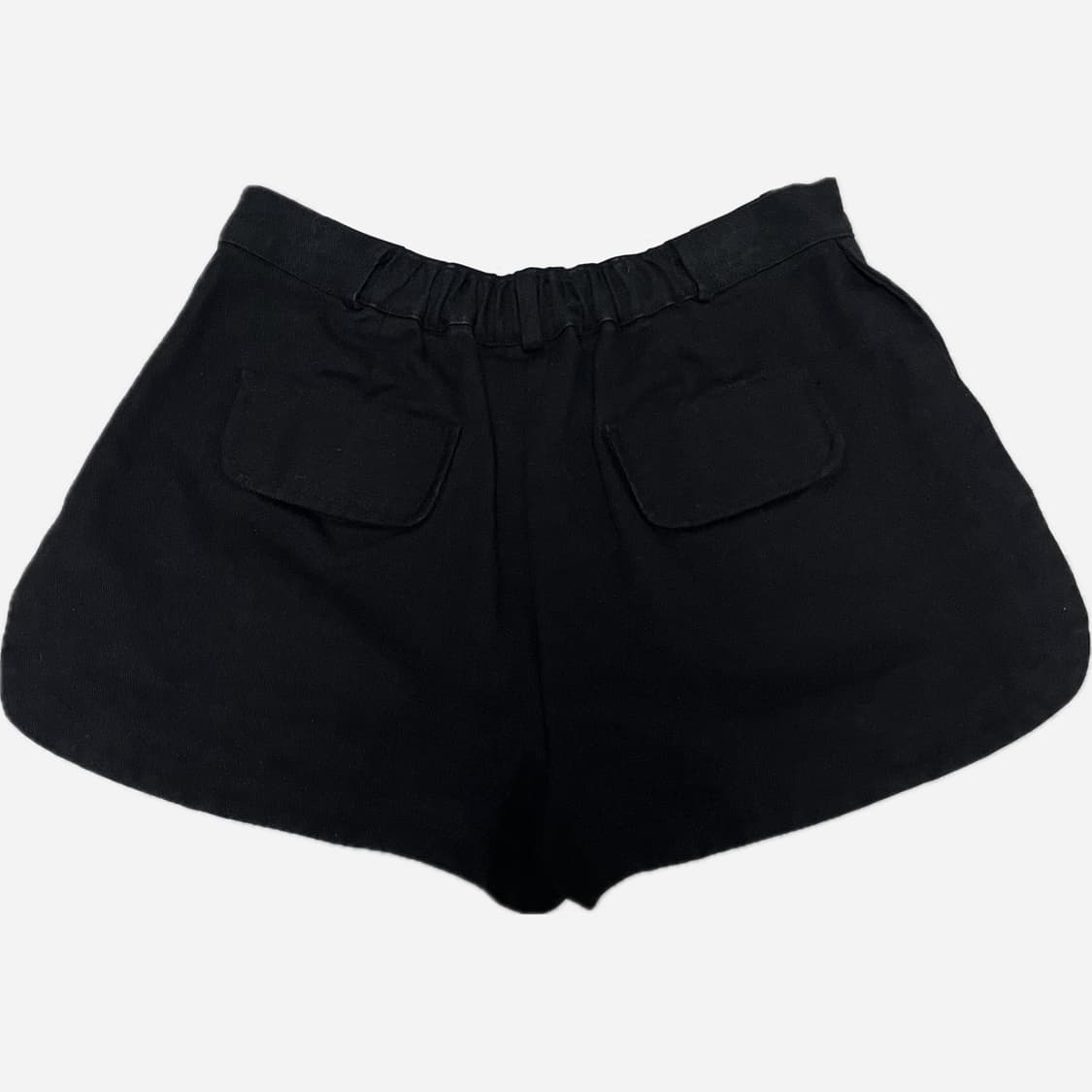 빈티지 버튼 뒷밴딩 코튼팬츠 숏팬츠 반바지 상품이미지2