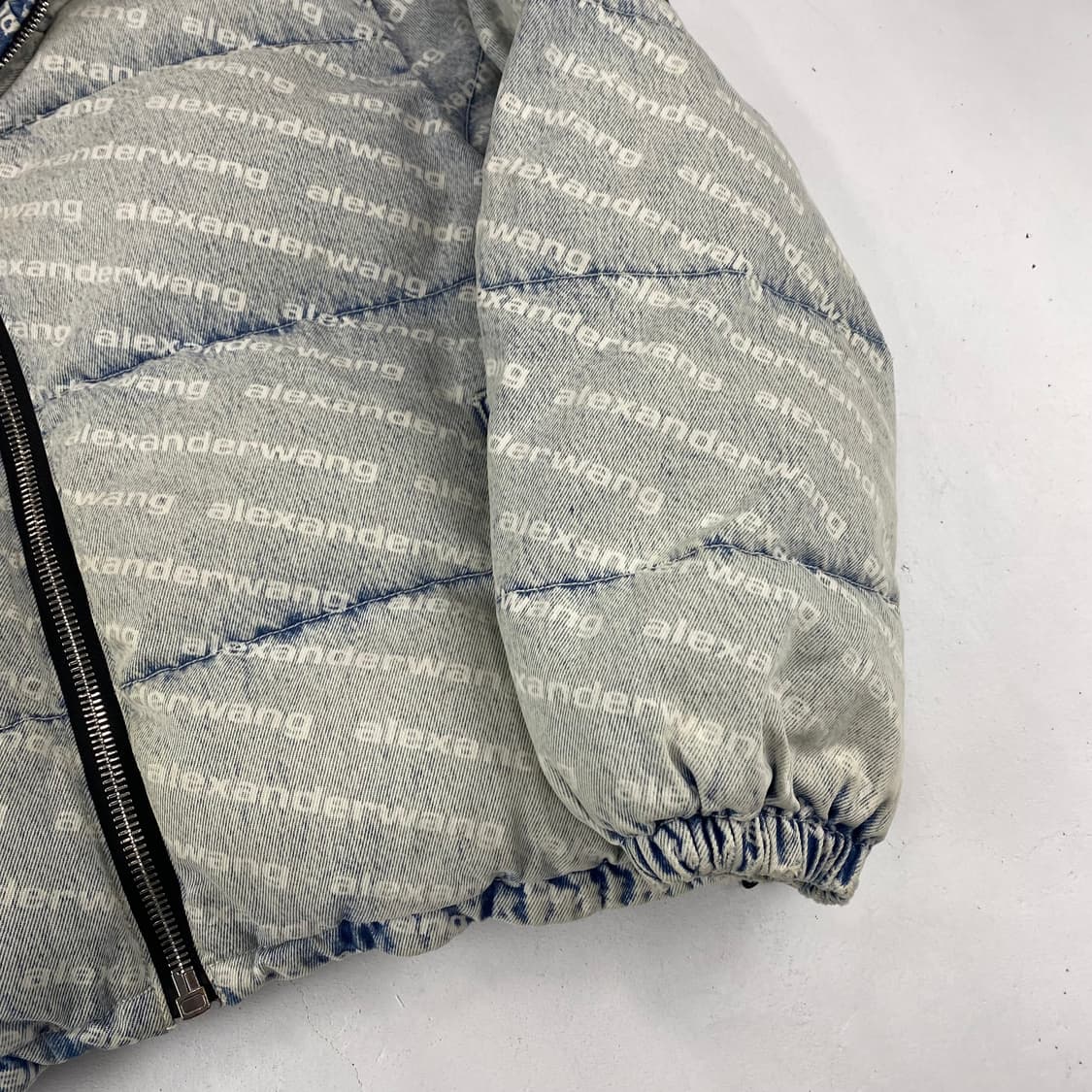 알렉산더왕 트롱프뢰유 데님 푸퍼 숏 패딩 (95) 상품이미지5