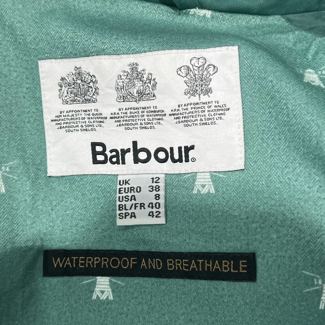 바버 메인랜더 후드자켓 s10100 상품이미지7