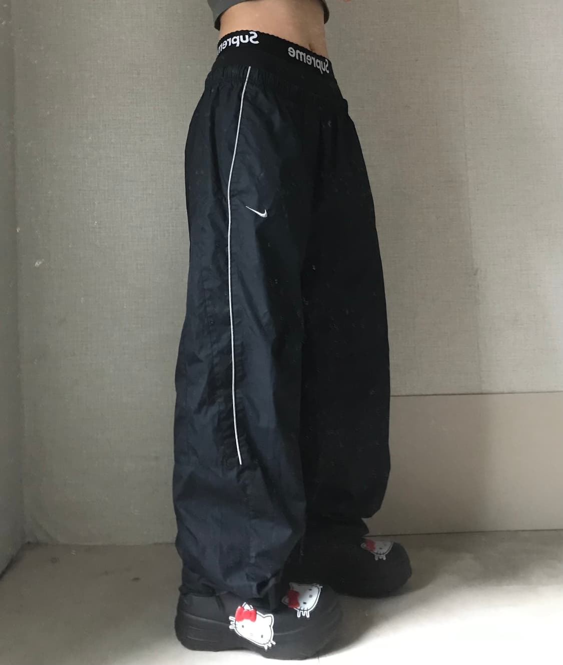 나이키 와이드핏 트레이닝 팬츠 상품이미지2