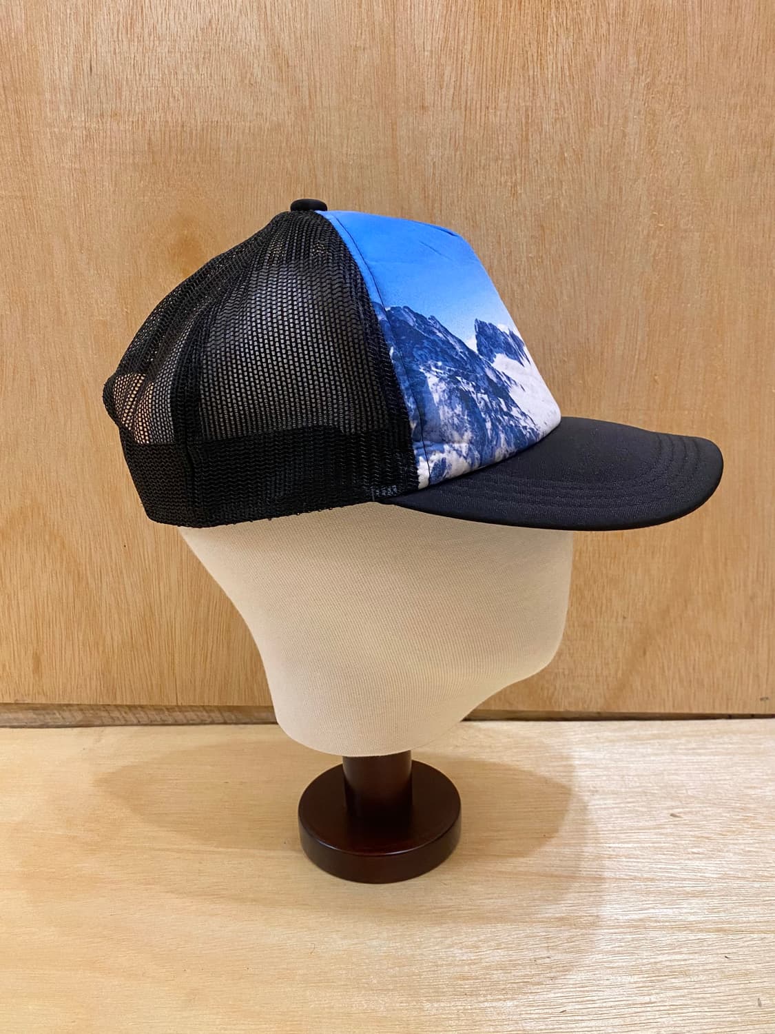 snowy mountain mesh cap 미국 빈티지 설산 매쉬캡 상품이미지3