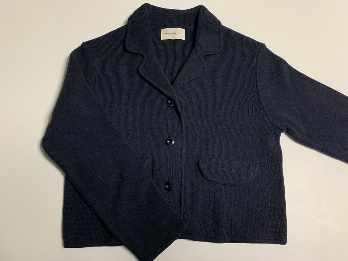 낫띵리튼 클래식 니트 자켓 상품이미지4