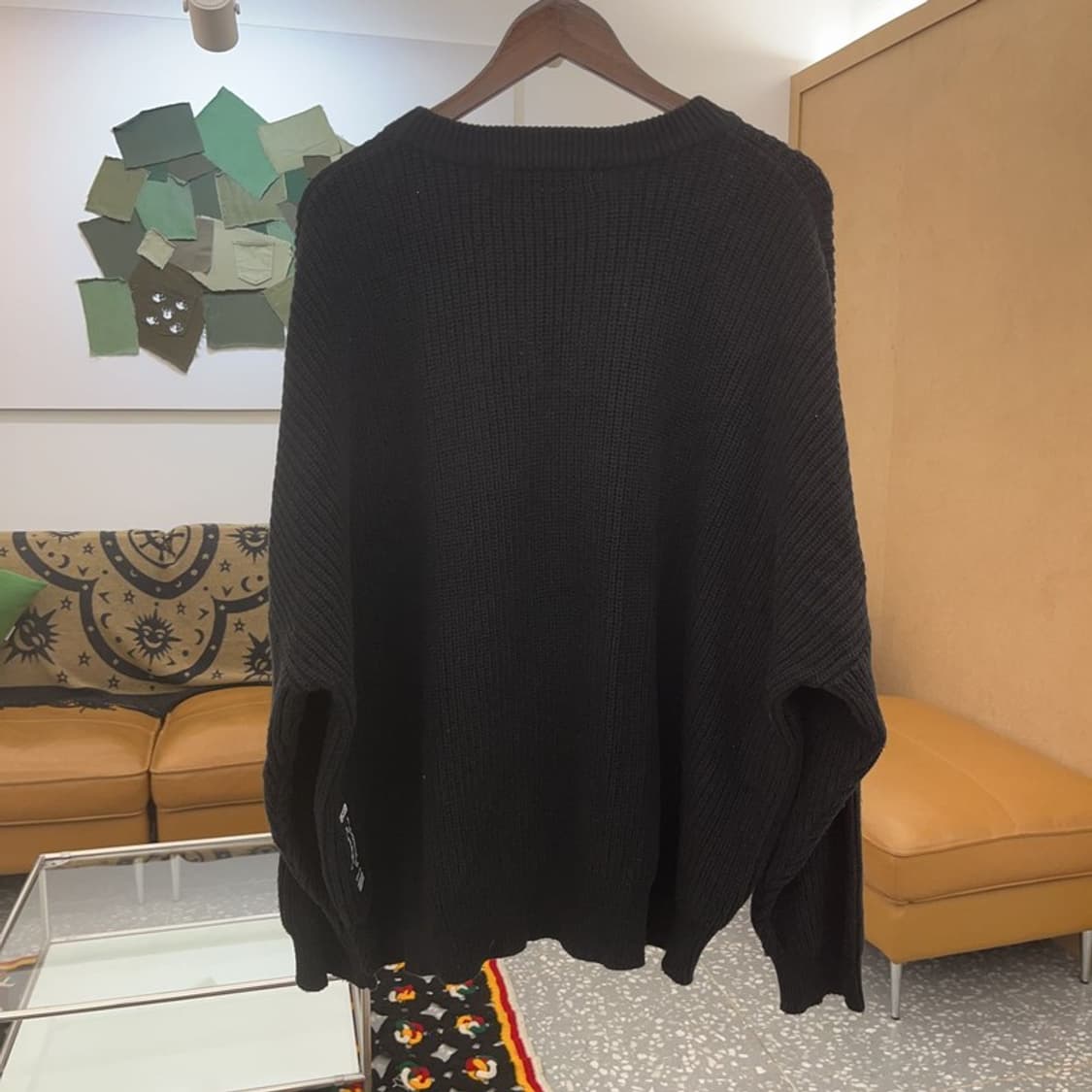 LMC 올드스쿨 빈티지 빅로고 오버핏 니트 2 C07588 상품이미지4