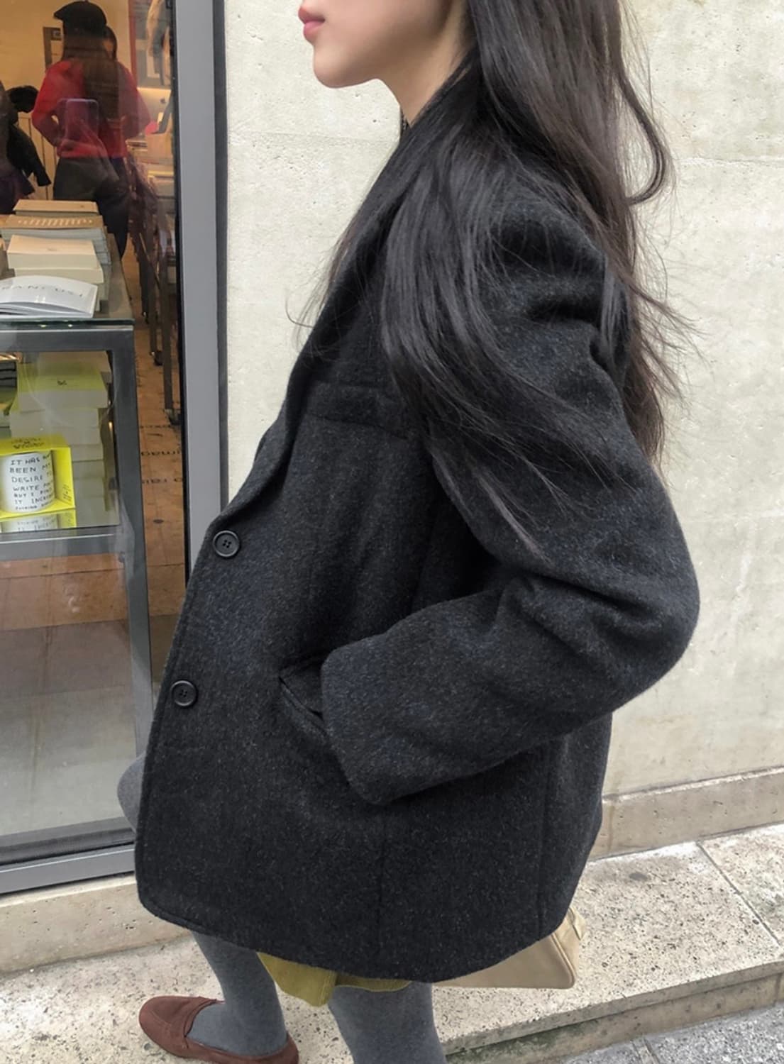 가내스라 위드 울 코트자켓 상품이미지2