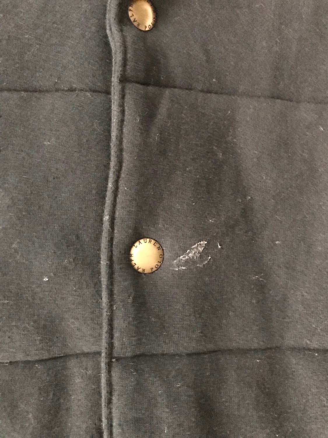 폴로 블랙 패딩조끼 상품이미지8