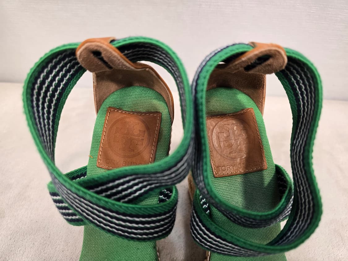 토리버치 아도니스 엘라스틱 하이 웨지힐 에스파드리유 샌들 235 상품이미지5