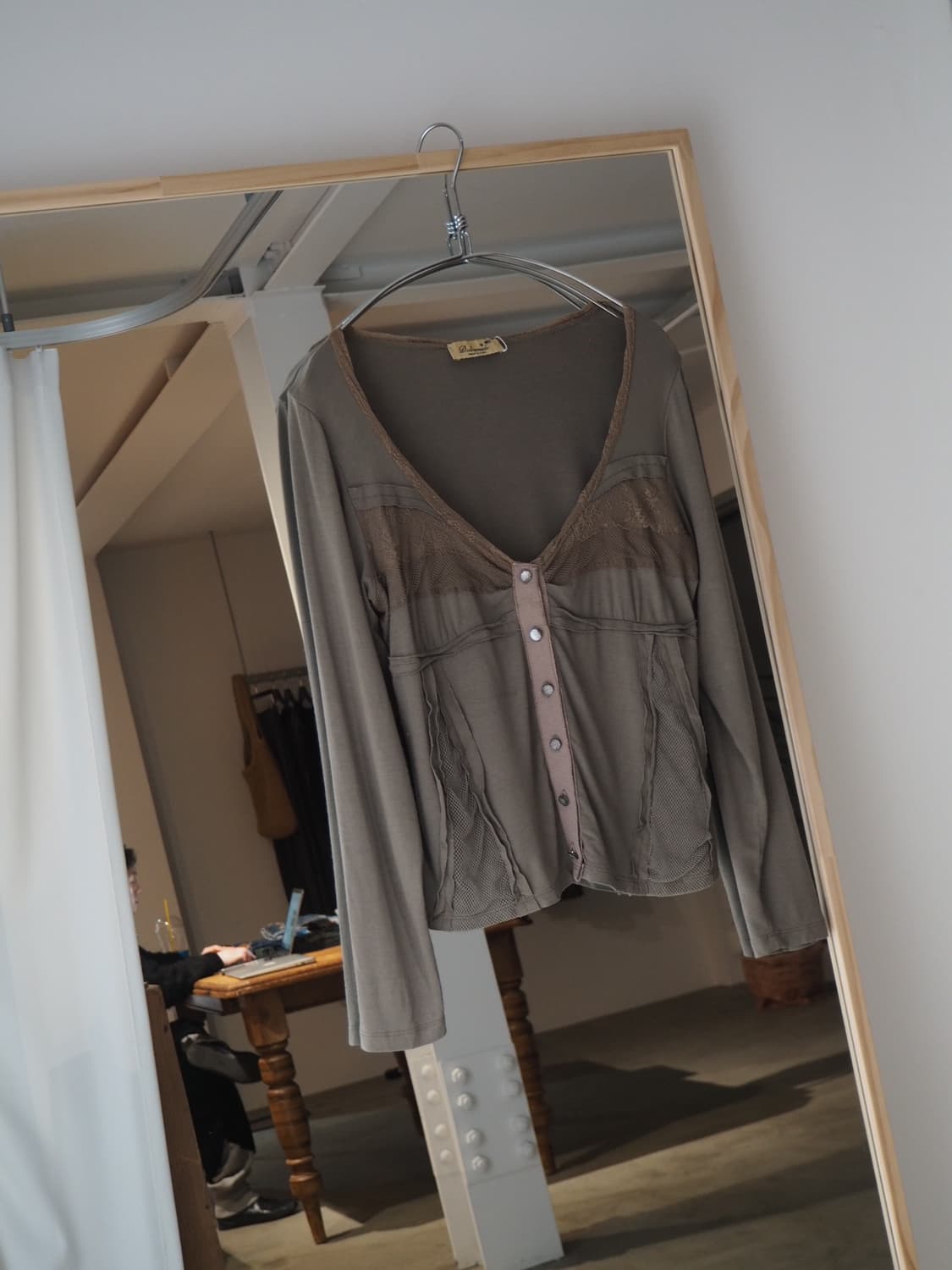 vintage detail cardigan  상품이미지1