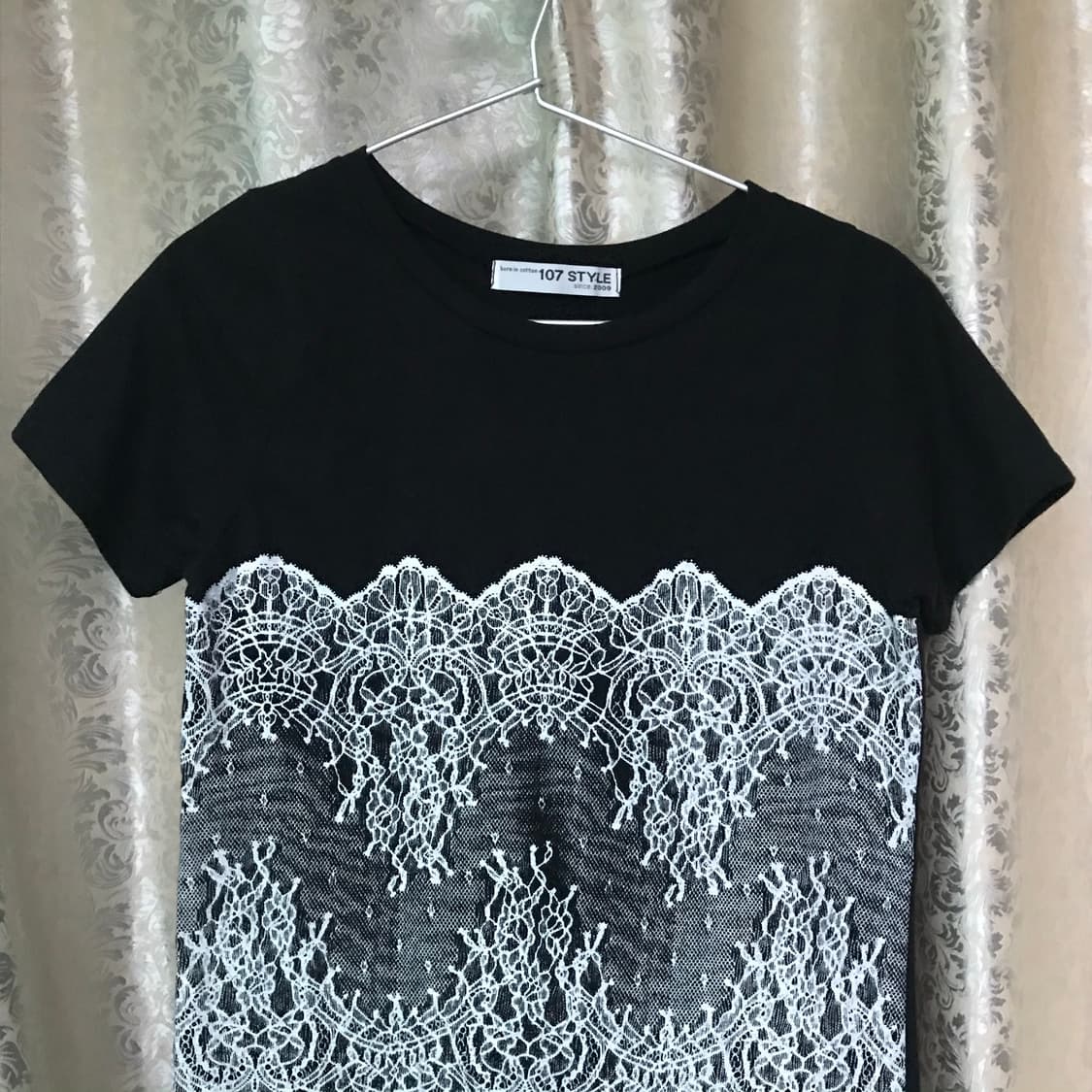 black lace top 상품이미지2