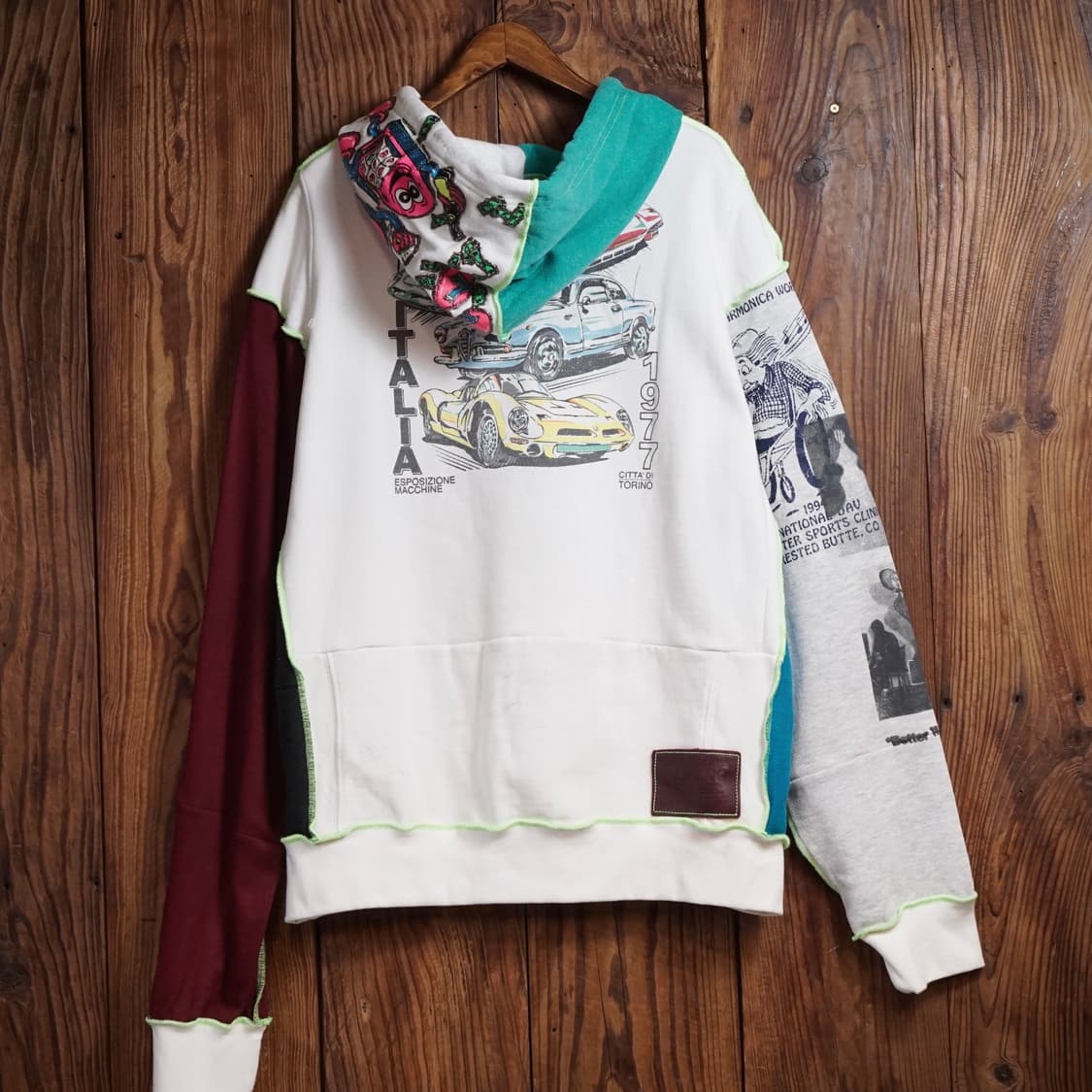 Better With Age 해체주의 원오프피스 후드 상품이미지4