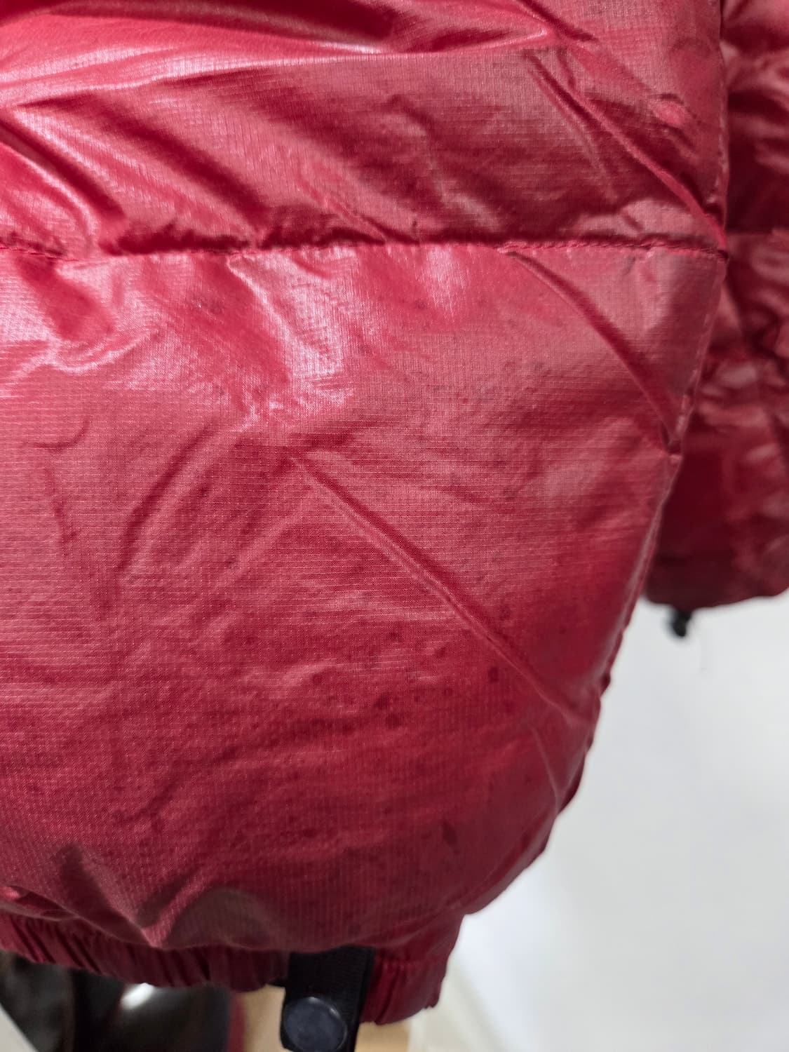 노스페이스 1222-1 써밋 패딩 Burgundy 100 상품이미지8