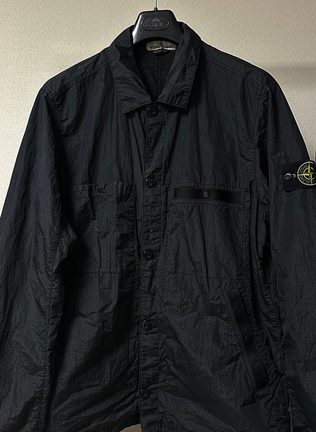 스톤아일랜드 시어서커 오버셔츠 상품이미지1