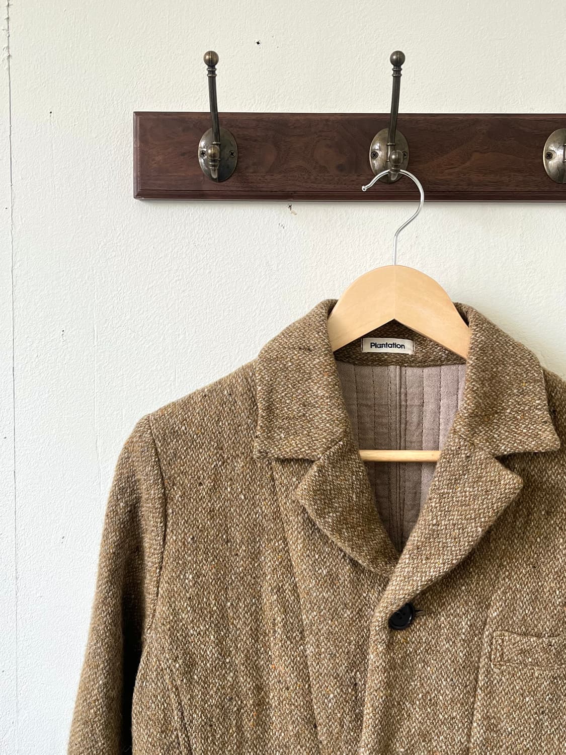 80‘s 이세이미야케 Plantation 트위드 아카이브 코트 상품이미지2