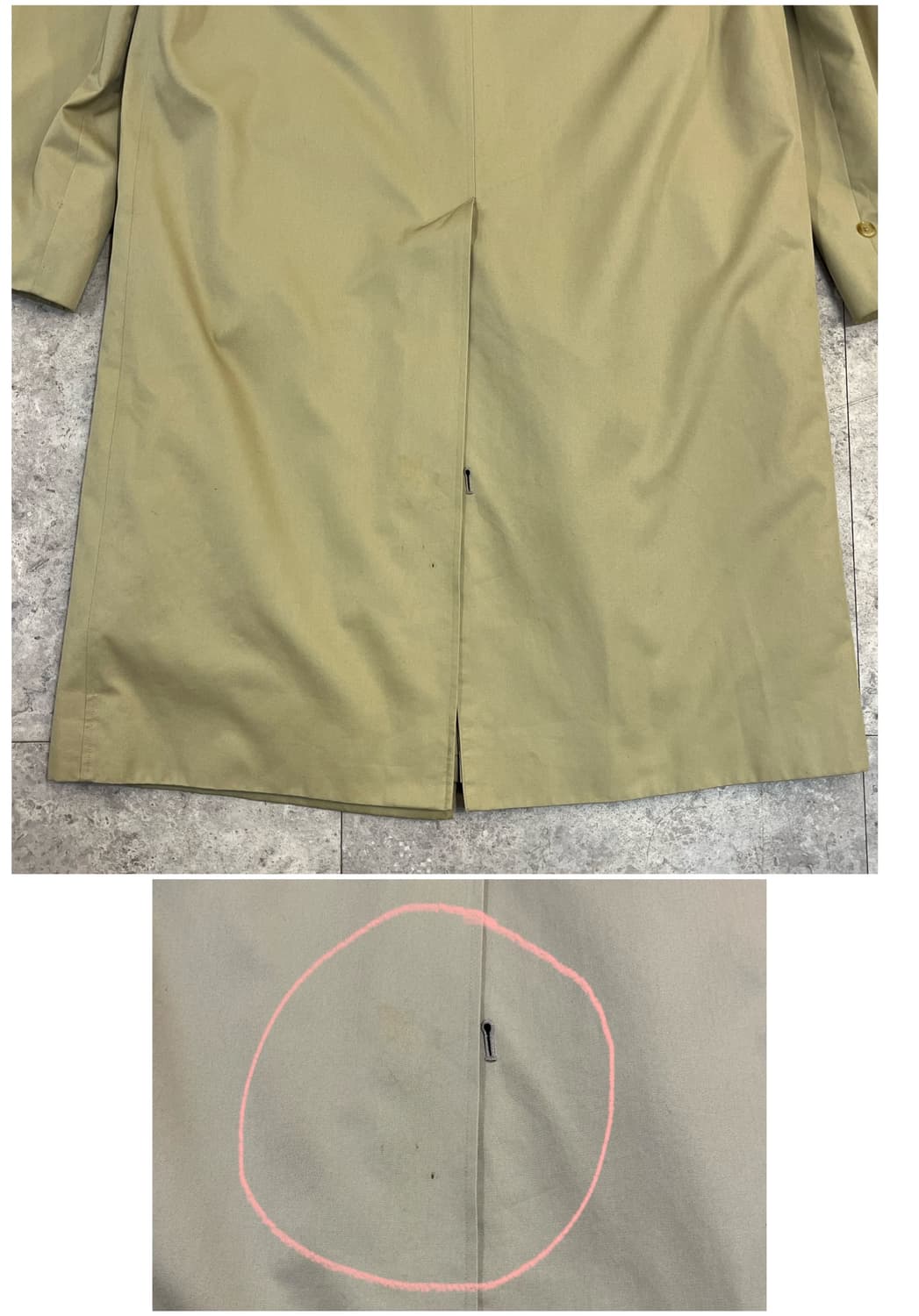 버버리 트렌치 코트 베이지 #csz3458 상품이미지8